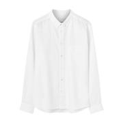 Hvit Button Down Skjorte