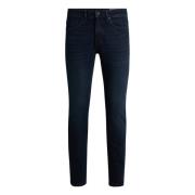 Delaware Slim Fit Jeans i blå-svart denim