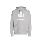 Logo Hettegenser Sweatshirt Kengurulomme