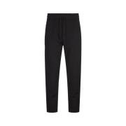 Sort Stretch Bomullsblanding Joggers