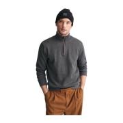 Half-zip Sweatshirt Sacker Rib