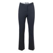 Slim Fit Svarte Bukser