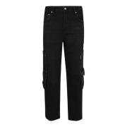 Svart Bomull Jeans Aw24