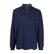 Tilpasset Slim Fit Bomull Mesh Polo