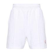 Logo Jacquard Bermuda Shorts