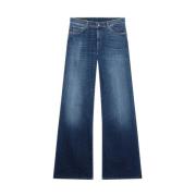 Klassiske Denim Jeans for Daglig Slitasje