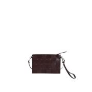 Mørkebrun Cedar Clutch Elegant Stil