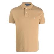 Tilpasset Slim Fit Bomull Mesh Polo