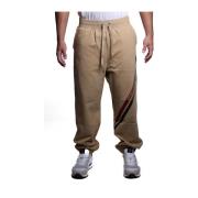 Beige Bomull Elastan Sweatpants V1A6810 - 4413