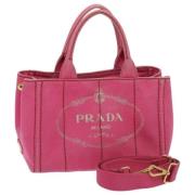 Pre-owned Canvas prada-bags