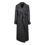 Stilig Calice Coat for Kvinner