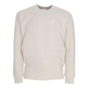 Brun/Hvit Crewneck Sweatshirt