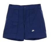 Sportswear Reissue Vevd Shorts Midnatt Marineblå