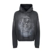 Svart Atlas Hoodie