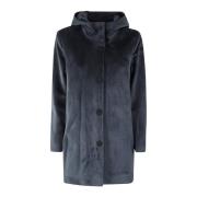 Velvet Parka Jakke for Kvinner