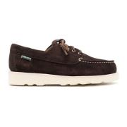 Brune Semskede Lisser Loafers