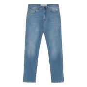 Klassiske Straight Fit Denim Jeans