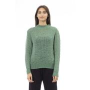 Turtleneck Sweater - Ribbet Krage Mansjetter Hem