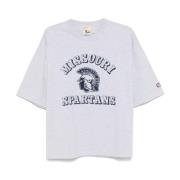 Grafisk Print Crew Neck T-skjorte