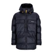 Svart Oversized Puffer Dunjakke