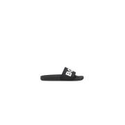 Sort Slip-On Sandaler Samling