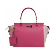 Fuchsia Lr Hndveske Trendy Stil