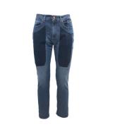 Slim Alcantara Topp Lomme Jeans