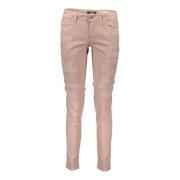 Trendy og komfortable rosa jeans for kvinner