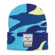 Andy Warhol Blå Camo Beanie