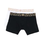 Sort Greca Livbånd Boxershorts