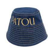 Brodert Logo Denim Bucket Hat