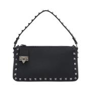 Studded Skinn Skulderveske