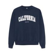 Navy Blue Crew Neck Sweater