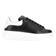 Svart Hvit Platform Sneakers