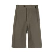 Oliven Grønn Chino Shorts