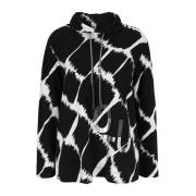 Grafisk Print Sweatshirt