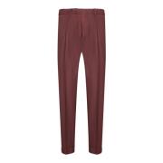 Bordeaux Bukser Aw24 Elegant Stil