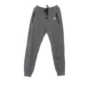 Mørk Grå Melange Sweatpants Tracksuit Bukser