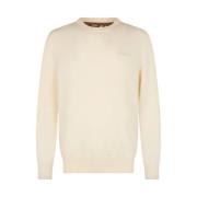 Cashmere Crewneck Sweater Regent Hvit