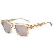 Beige Acetat Dame Solbriller