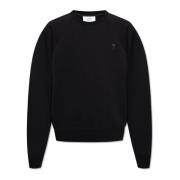 Sweatshirt med logo