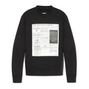 Trykt sweatshirt