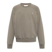 Sweatshirt med logo