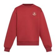 Sweatshirt med logo