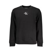 Elegant Langermet Sweatshirt Svart