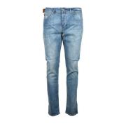 Menns Denim Blå Jeans