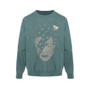 Roller Singer Sweatshirt Skog Glitter