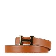 Pre-owned Leather belts