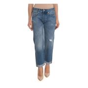 Moderne Oskar Jeans med kutt