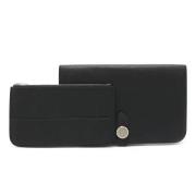 Pre-owned Leather wallets